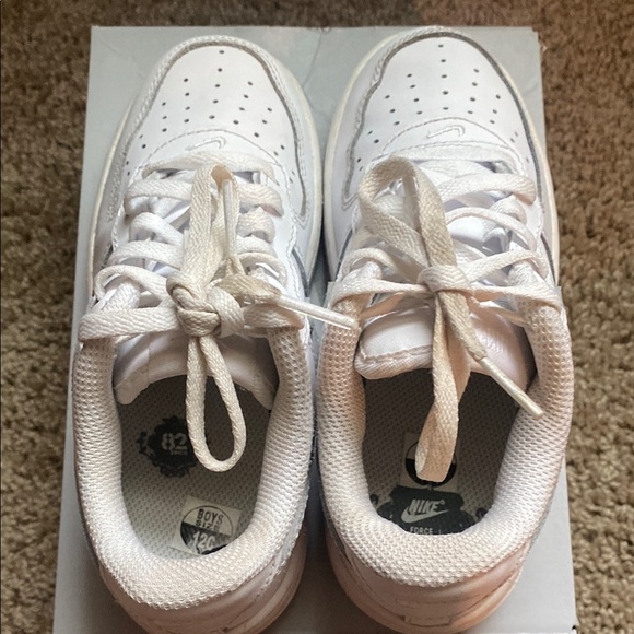 Nike White Air Force 1’s Sneakers - Picture 6 of 8